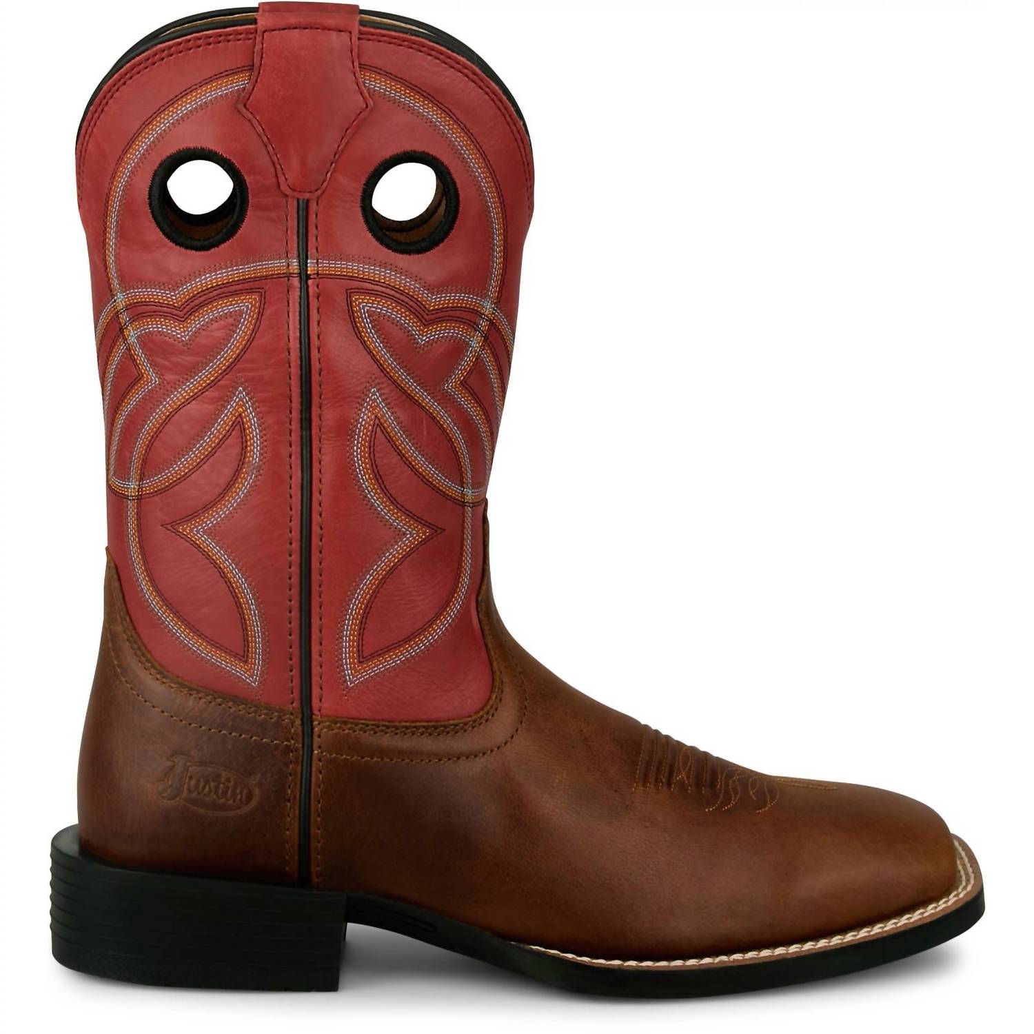 Justin - Men's Lubbock 11" Work Boot - Wide