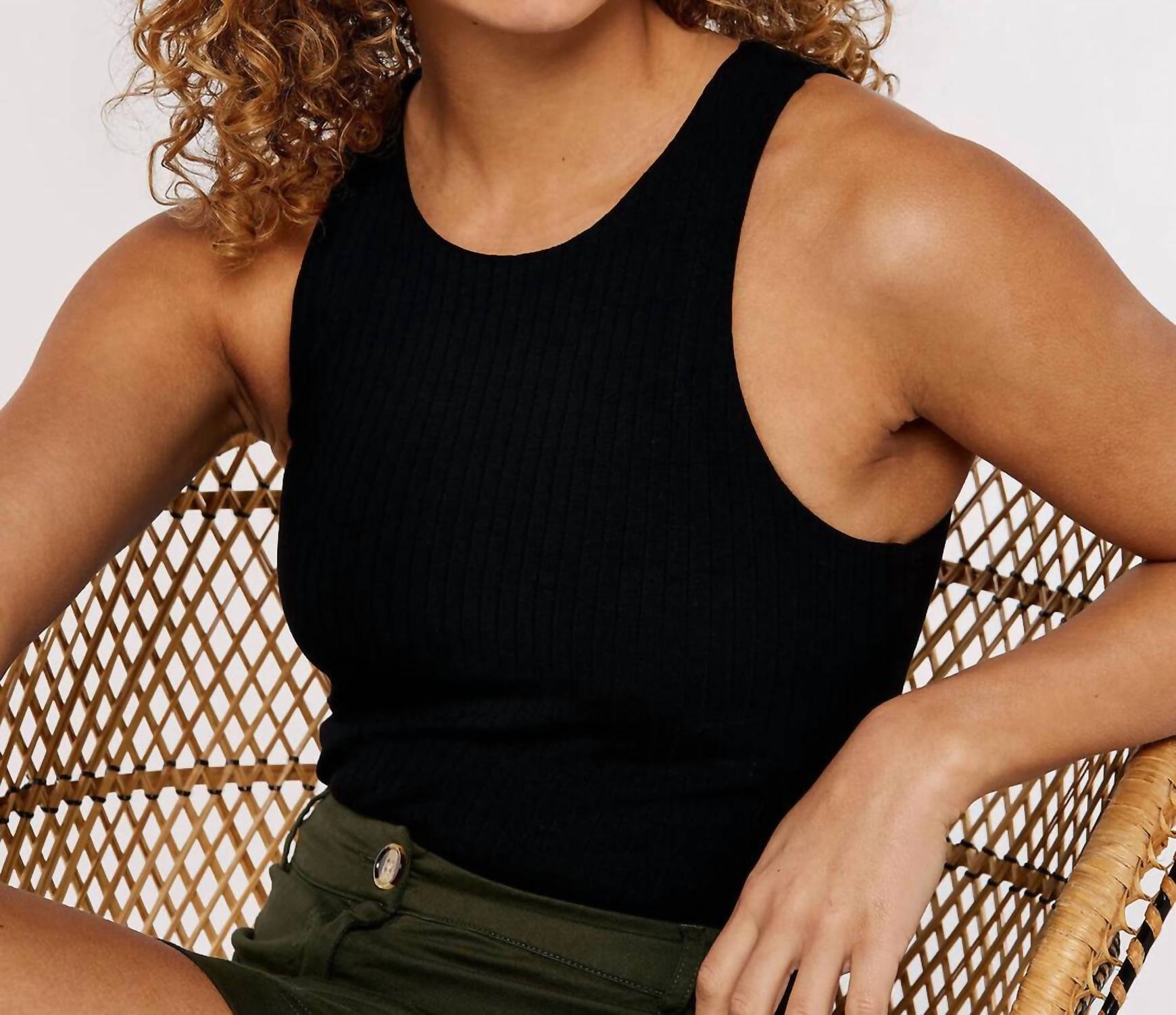 Ribbed Bodysuit