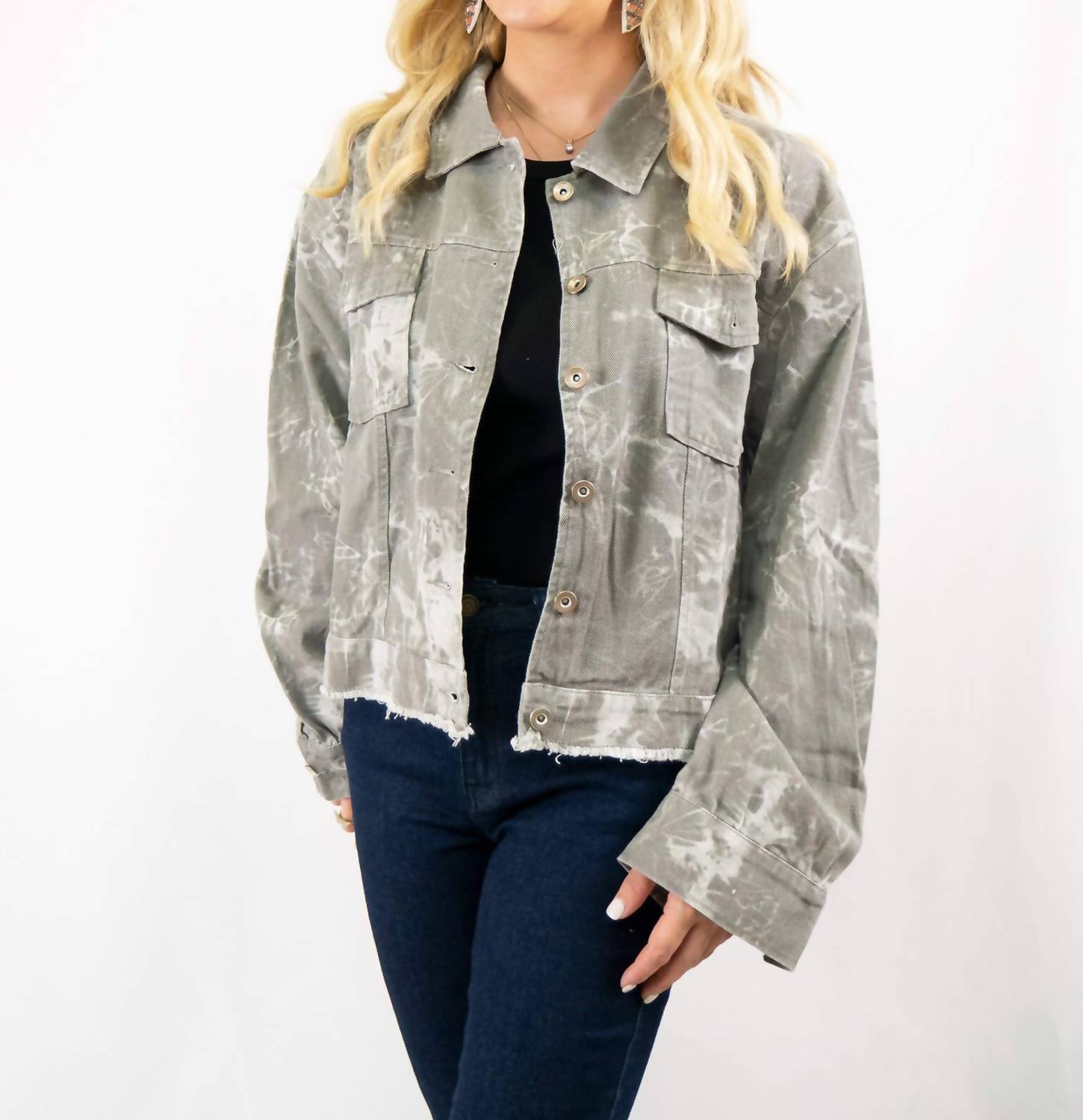 La Miel - Smoked Out Denim Jacket