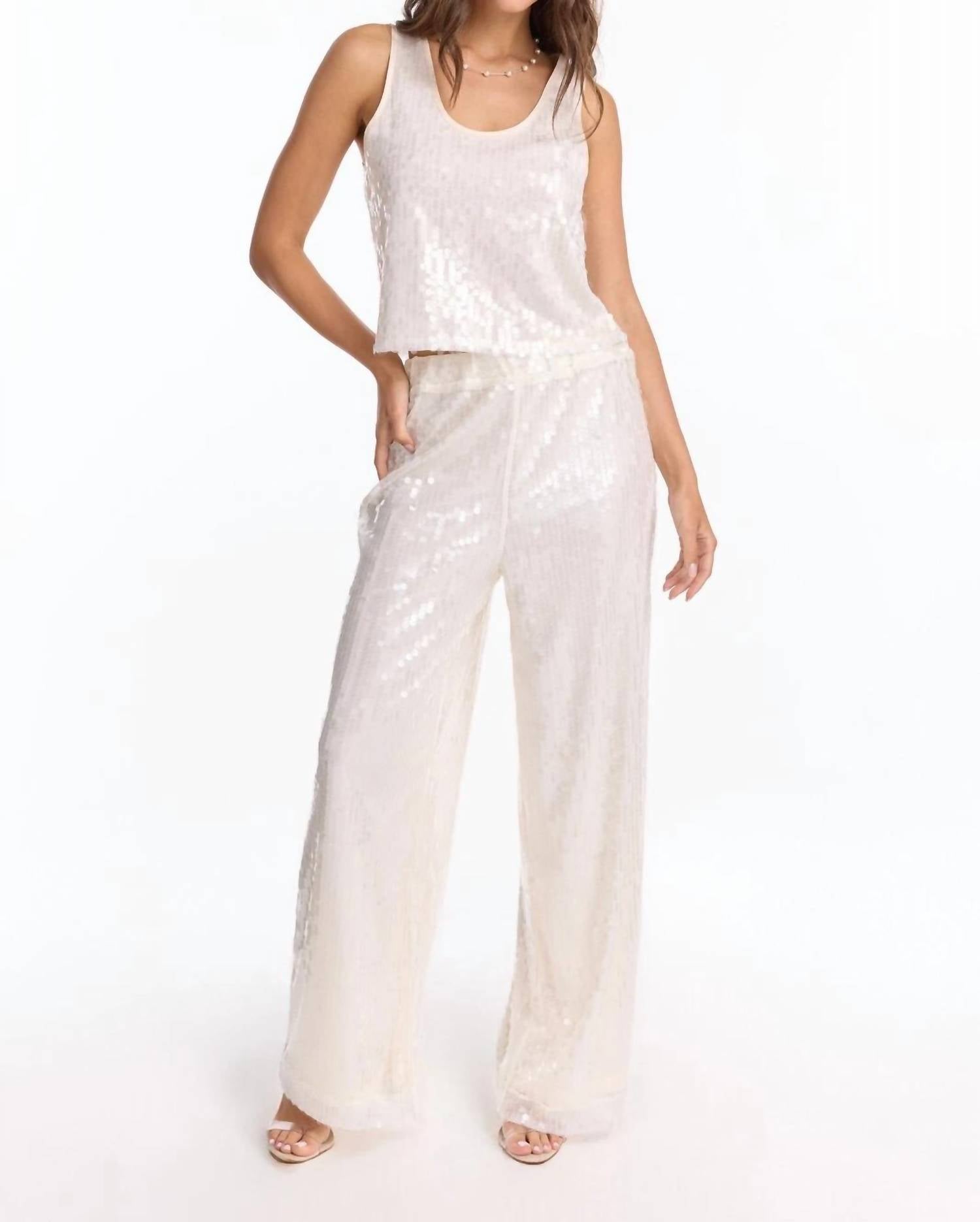 The Noli Shop - Sequin Alba Pants