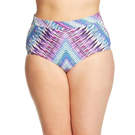 Raisins - Women's Curve High Waist Bikini Bottom - Plus