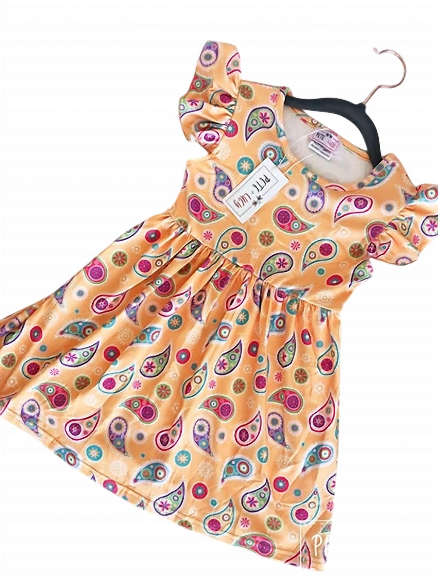Pete + Lucy - Girls Paisley Dress