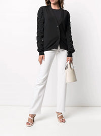 Nude - GATHERED-DETAIL CARDIGAN
