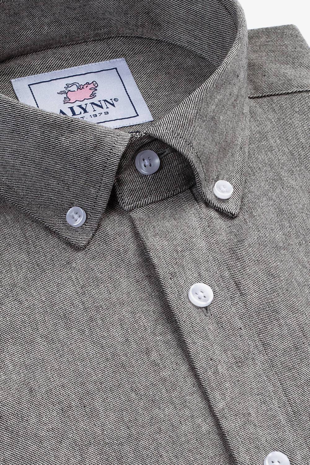 Alynn - Men's Caden Untuckable Slim Fit Dress Shirt