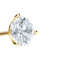 Diana M Jewels - 4.00 Cts Round Lab Diamond Stud Earrings