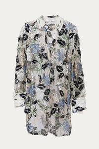 SOIREE EMBROIDERED OVERSIZE SHIRT