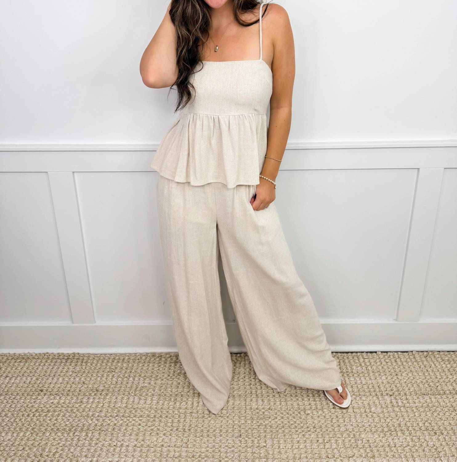 White Birch - Switch It Up High-rise Wide Leg Pants
