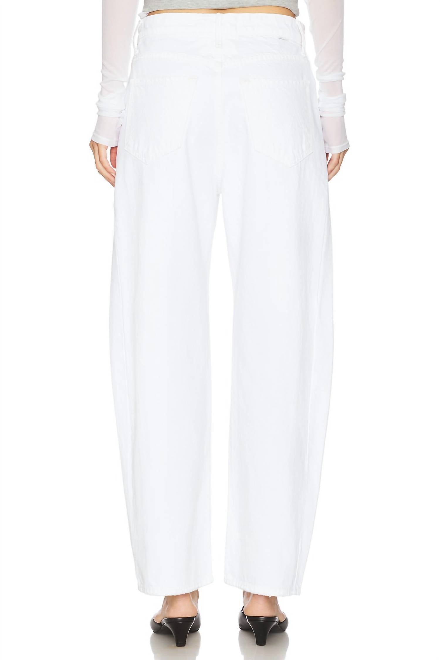 Mother - Full-pipe Ankle Jeans