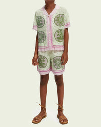Scotch & Soda - Kid's Placed All-over Printed Shorts