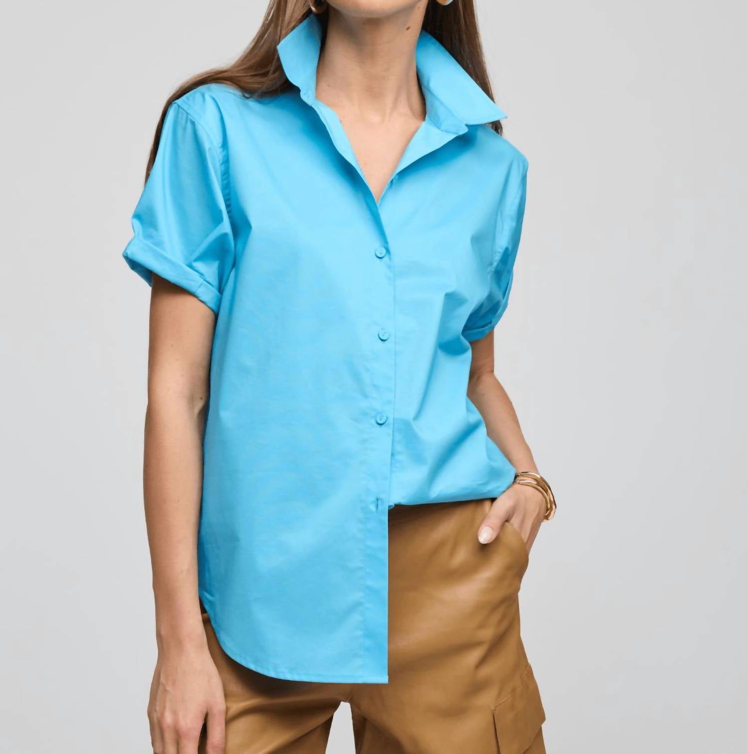 Hinson Wu - Lucie Short Sleeve Shirt
