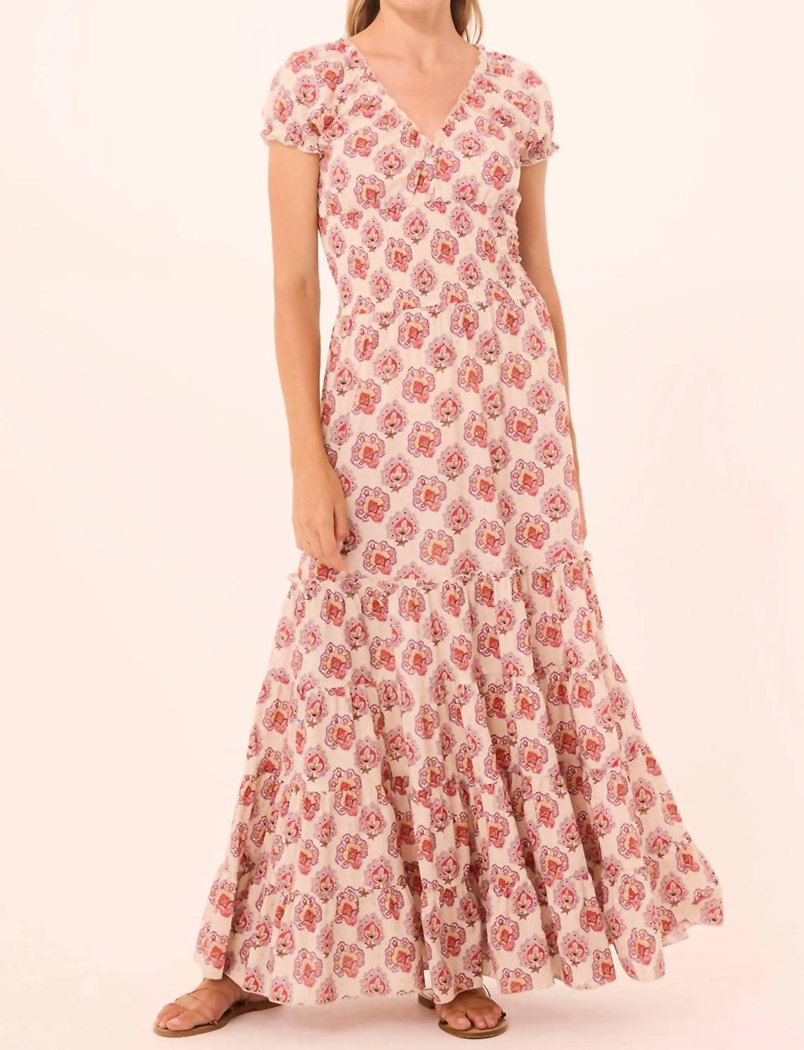 Misa Los Angeles Judith Dress in paisley block - women's dress