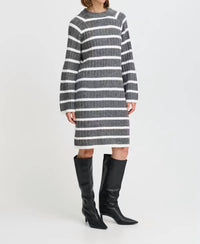 B.Young - Marianne Rib Long Sleeve Dress