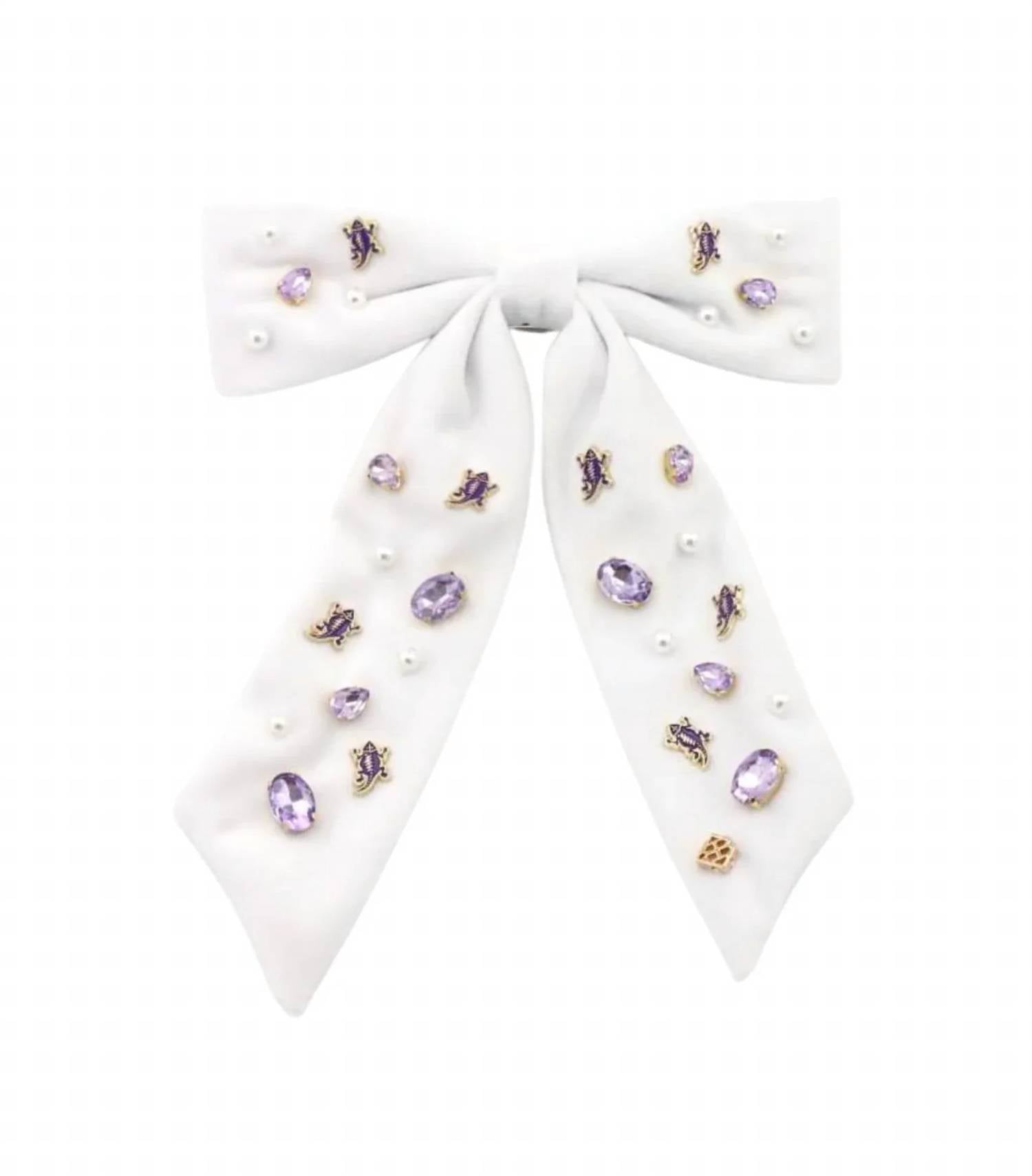 Brianna Cannon - Women's Tcu Bow Barrette
