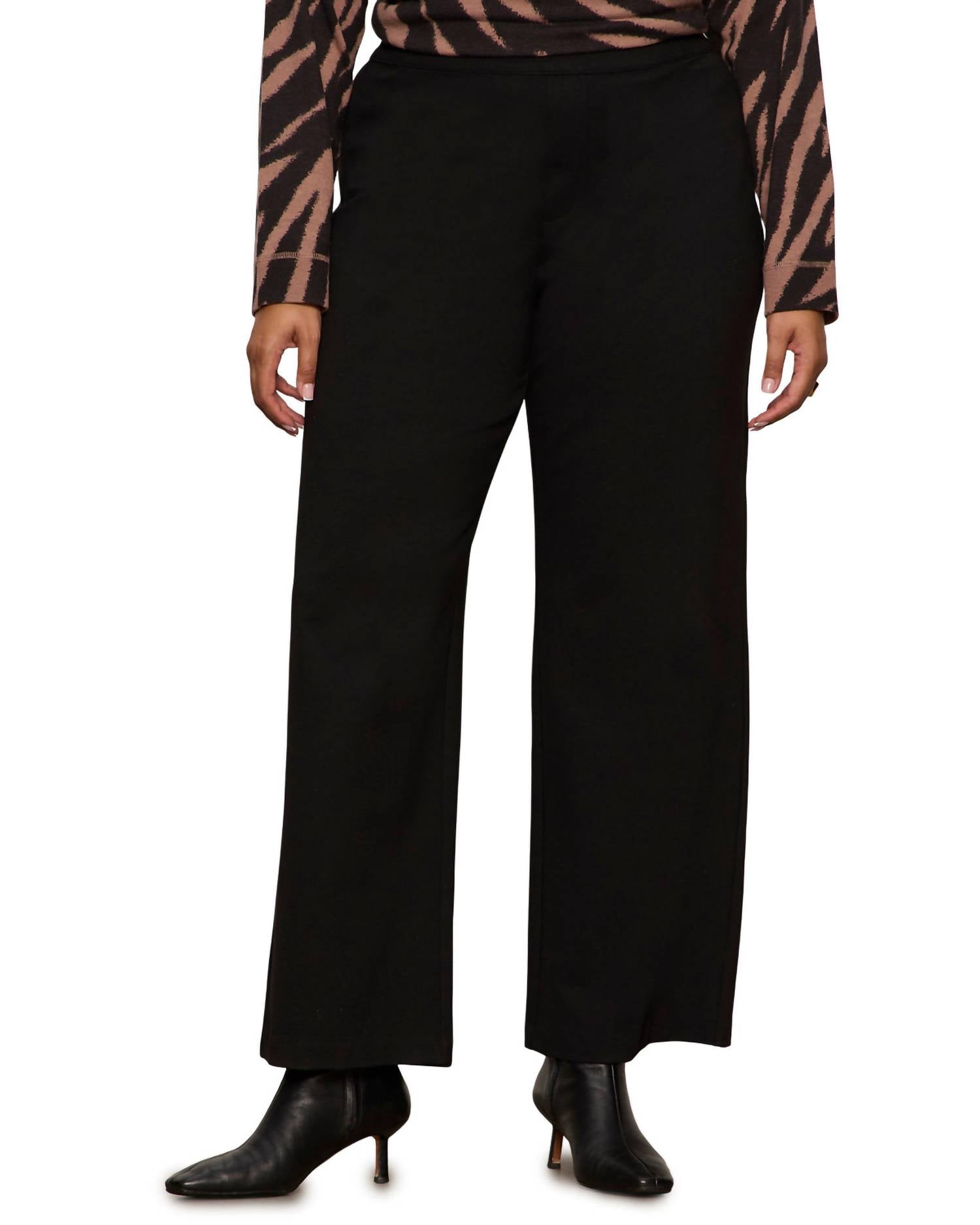 Sanctuary - Women's Runaway Leather Trouser Pants