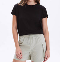 CHRLDR Jane Perfect Tee in black - women's t-shirt
