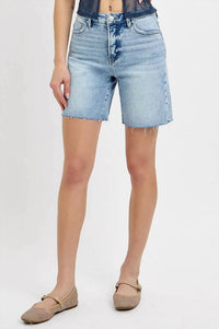 Risen - Jesse High Rise Mid Length Shorts