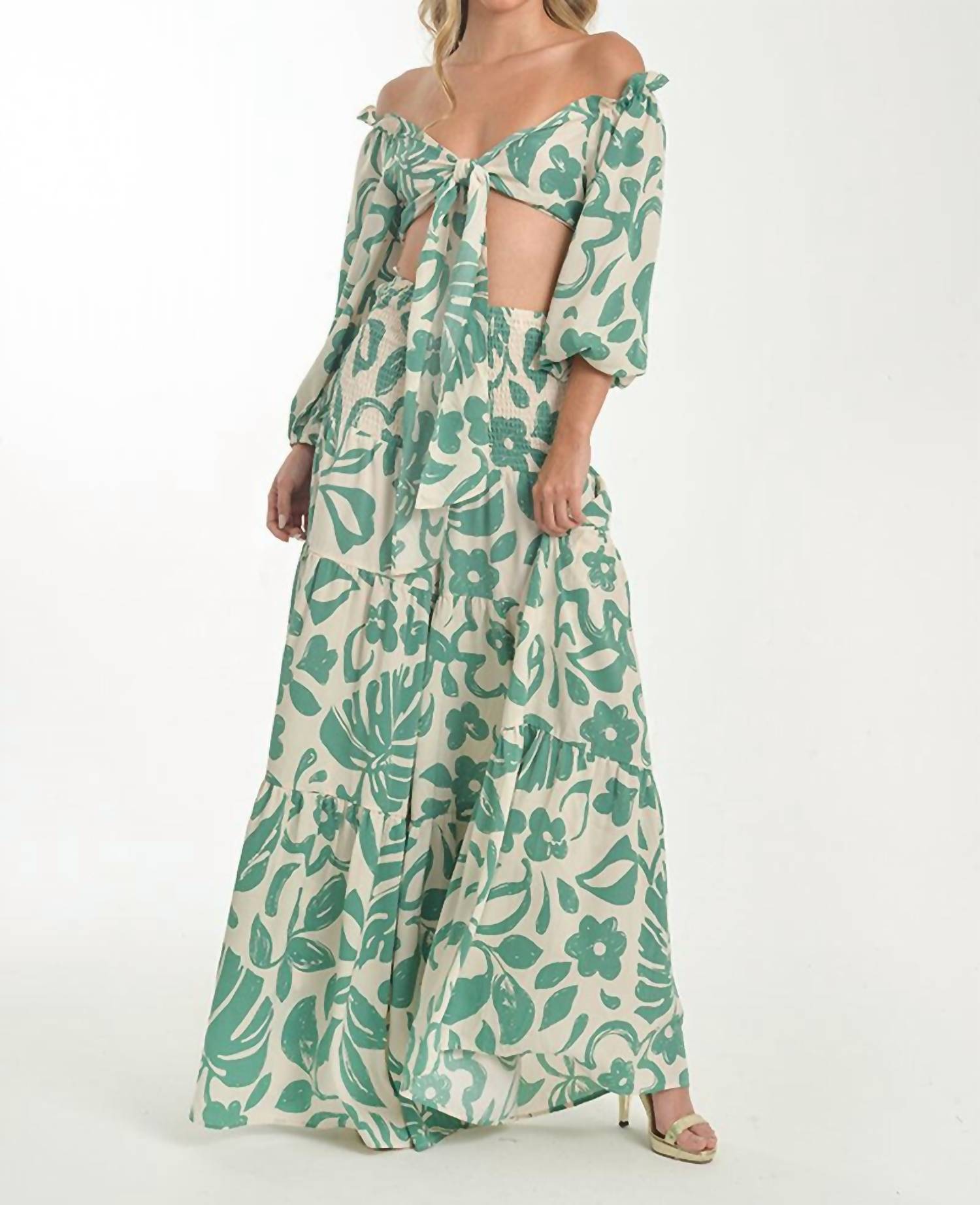 Steffany Milano - Off-shoulder Set