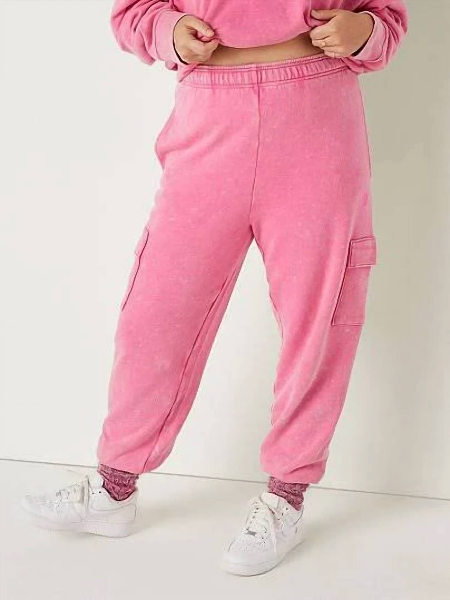 Vintage Havana - Girls Burnout Cargo Jogger