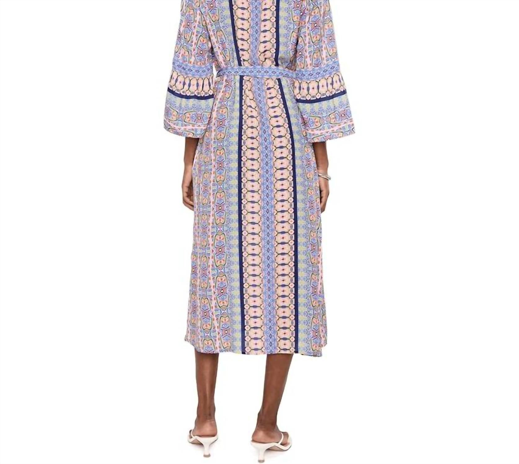 Tommy Bahama - Mosaic Cove Long Sleeve Midi Dress