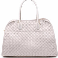Urban Expressions - Women's Rhonda Woven Vegan Leather Tote Bag