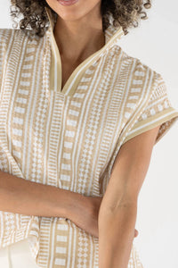 Emily Mccarthy - Riviera Short Dolman Sleeves Top