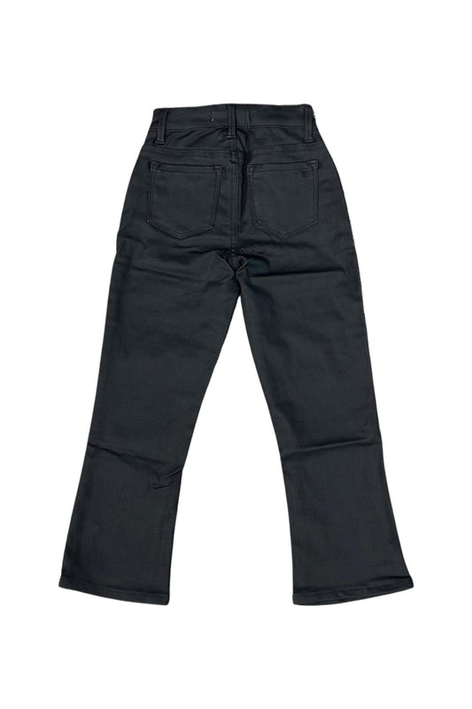 Tractr - Girls Coated Flare Jeans