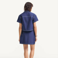 Vitamin A - Ashley Cropped Shirt
