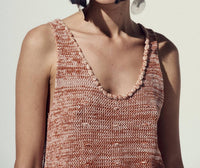 Escvdo - Ofrenda Scoop Necktank Top