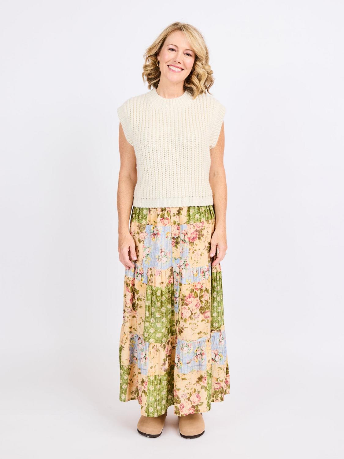 Sadie & Sage - Treasured Trove Midi Skirt
