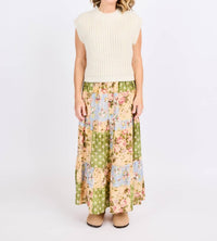 Sadie & Sage - Treasured Trove Midi Skirt
