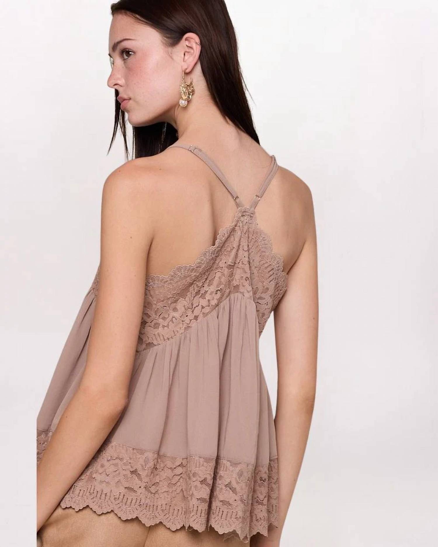 Rowan + Riot - Lace Edge Boho Top