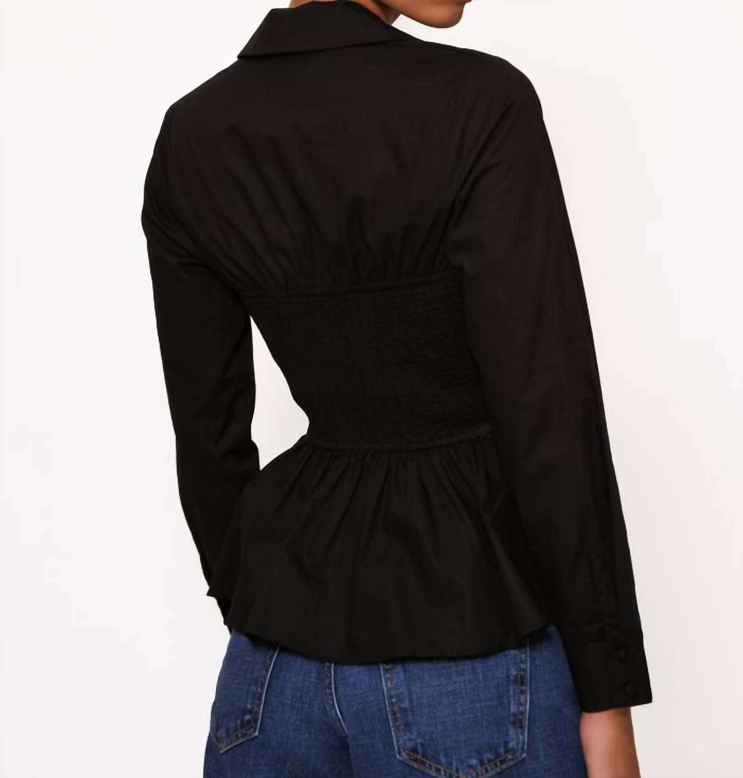 Hutch - Barber Blouse Top