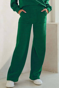 Yelete - Wide Leg Corduroy Pants