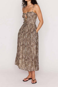 Minkpink - Tahlia Leopard Midi Dress