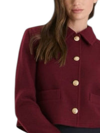 The Workshop Studio - Button Down Solid Tweed Jacket