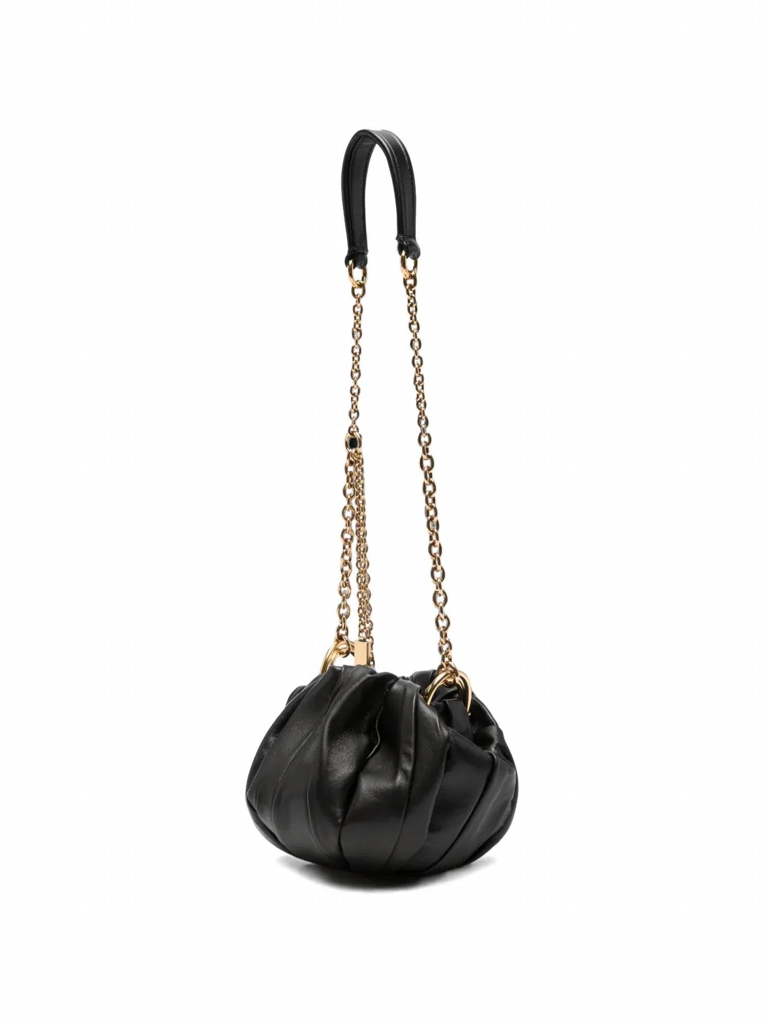 Chloe - Women's Plissé Shoulder Bag