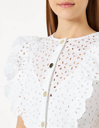 Pinko - Eyelet Maxi Dress