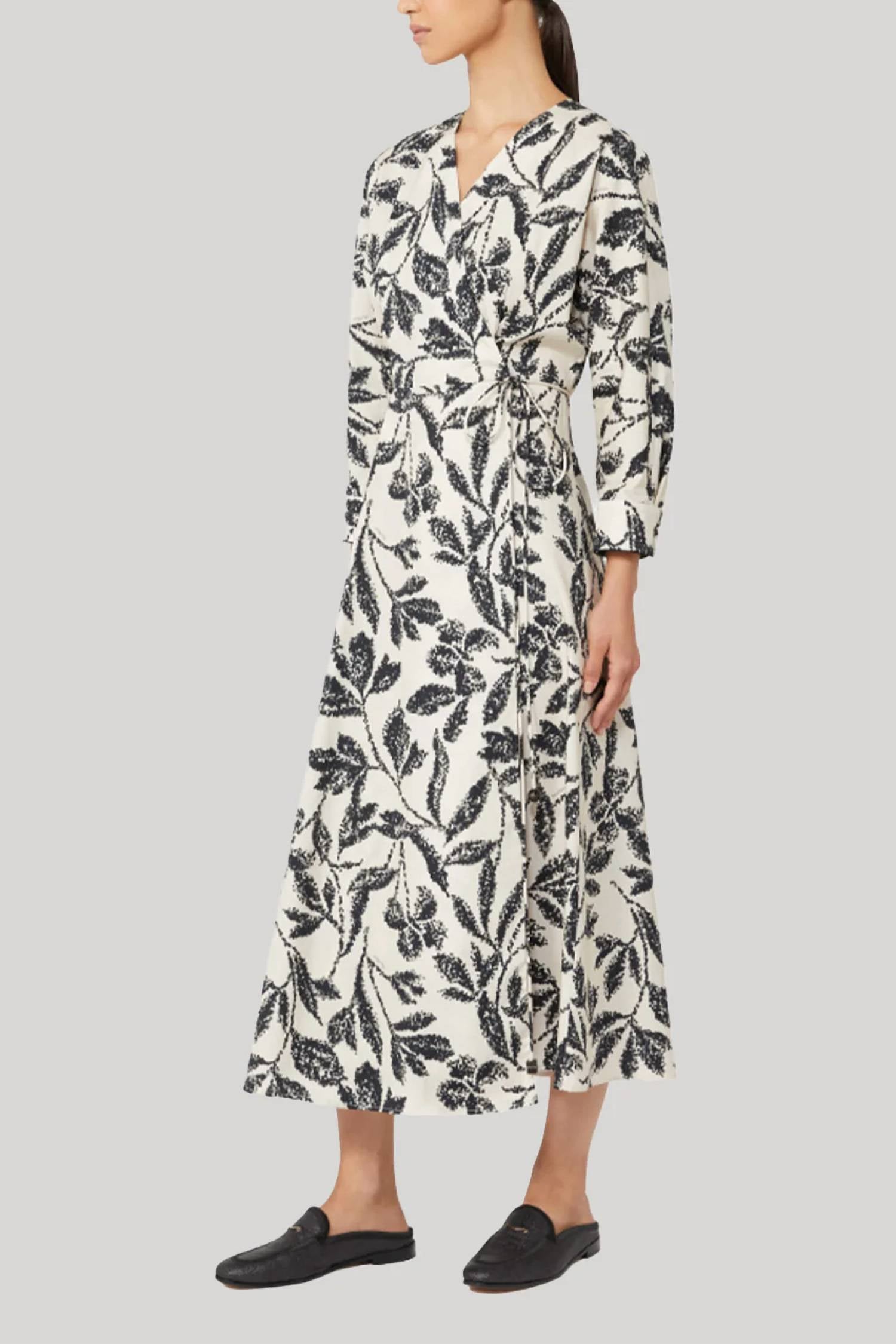 Maxmara - Printed Poplin Dress