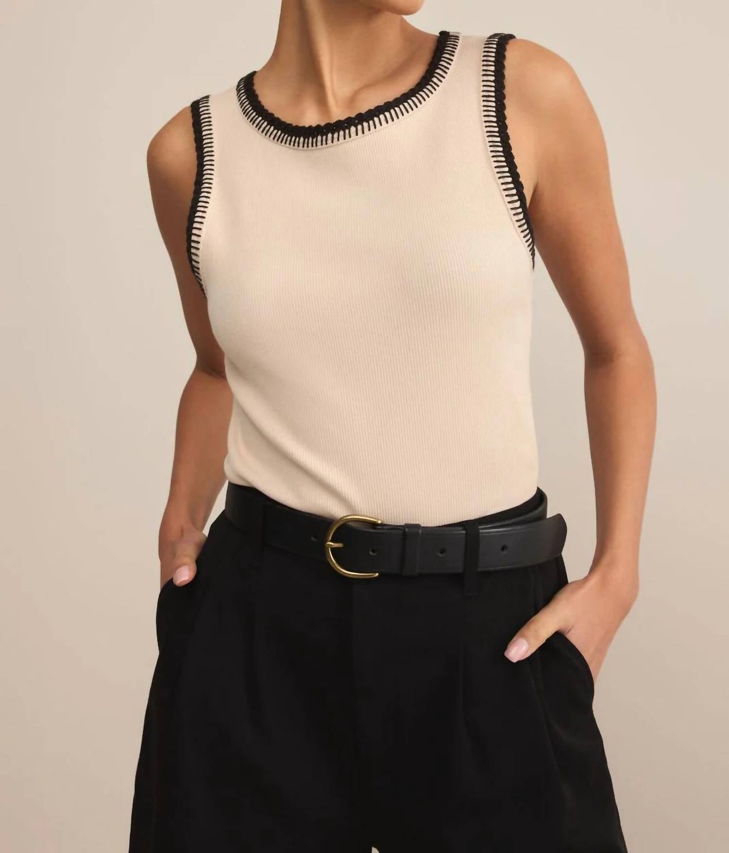 Z Supply - Social Whipstitch Tank Top
