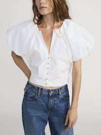 Frame - Dramatic Sleeve Blouse