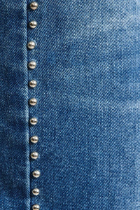Le Lis - Ashtin Mid-rise Denim Pants With Stud Detail
