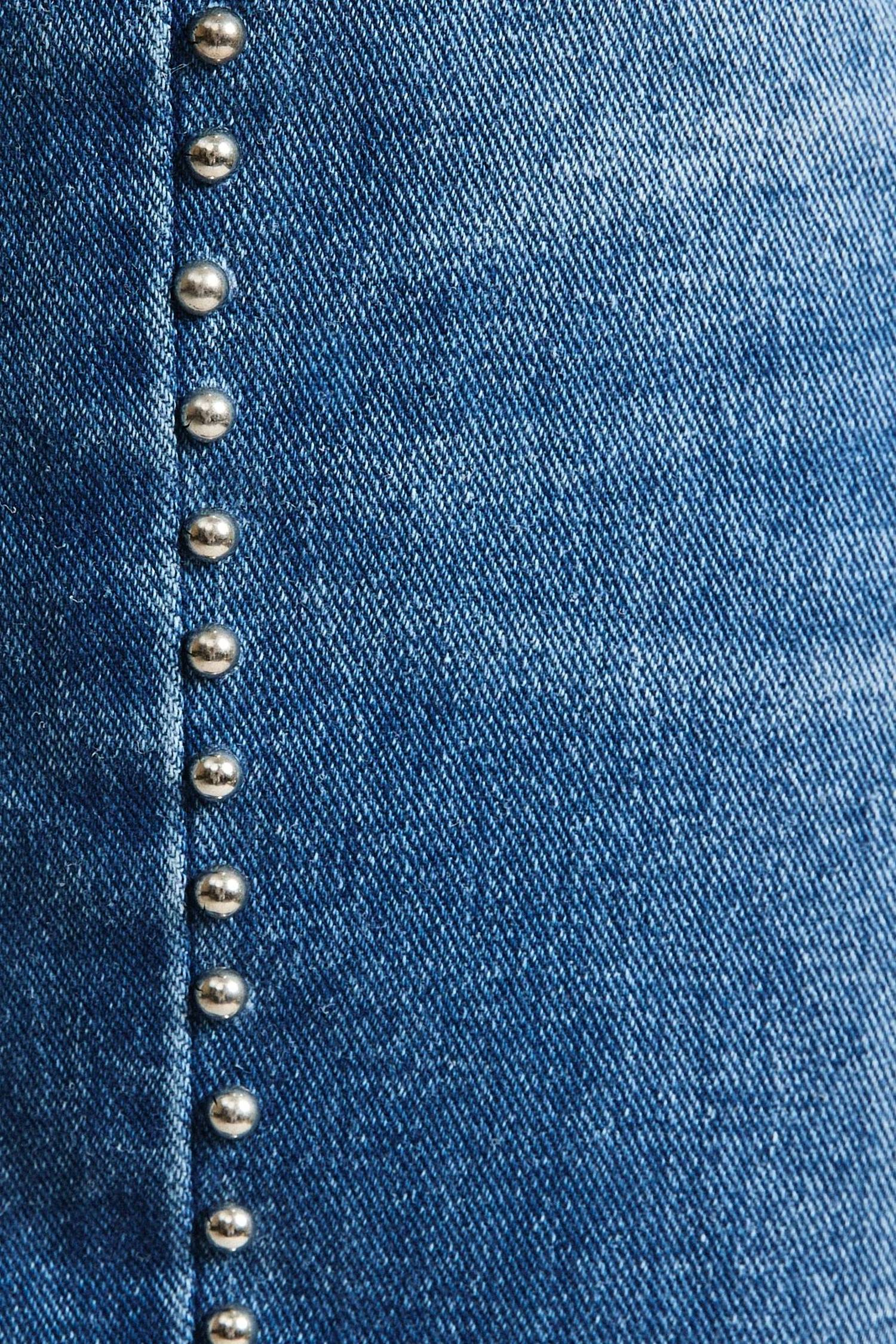 Le Lis - Ashtin Mid-rise Denim Pants With Stud Detail