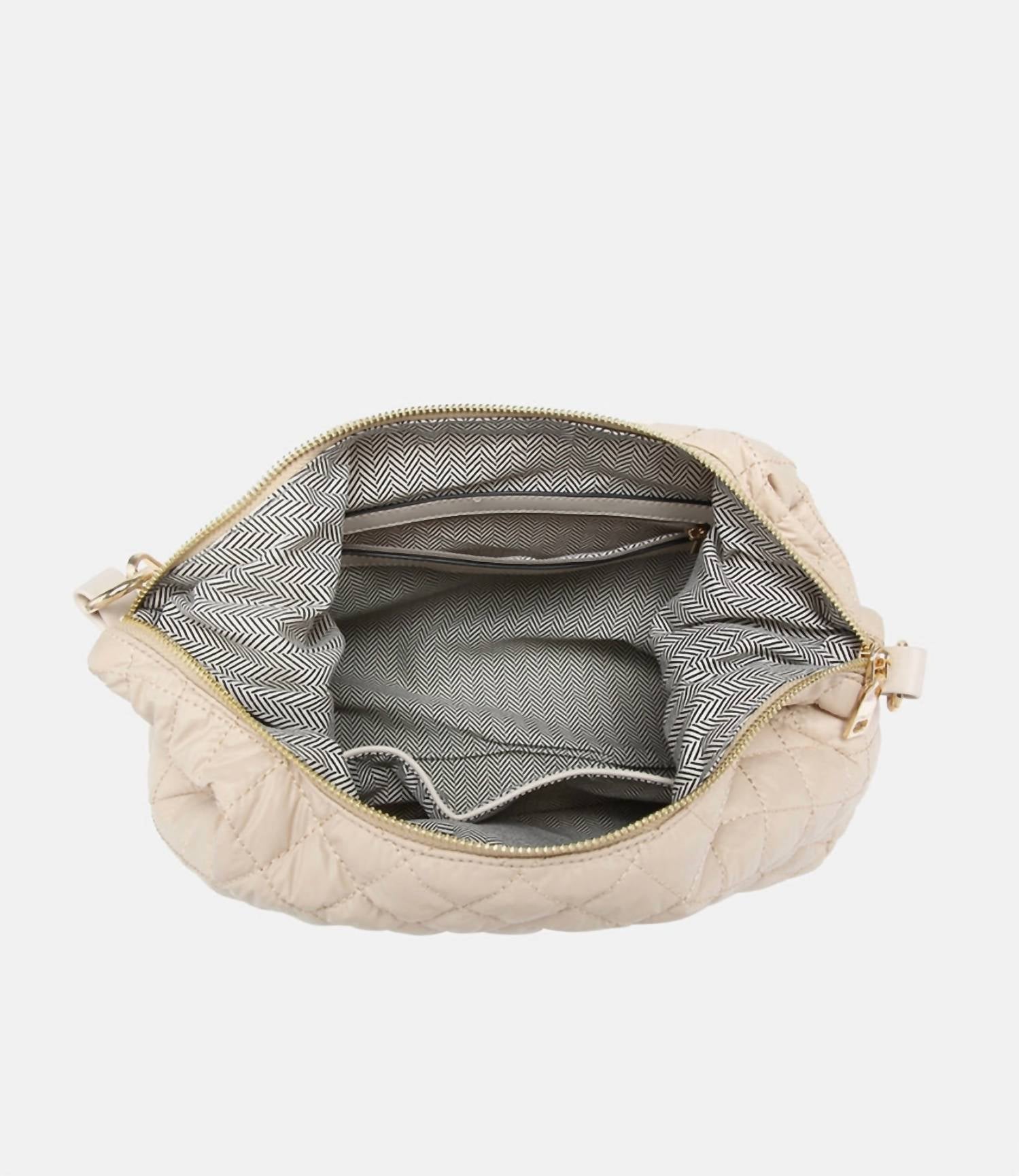 Jen & Co. - Women's Bristol Quilted Nylon Hobo Bag