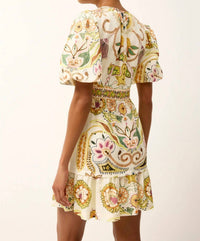 Marie Oliver Gwyneth Dress in haven - women's dress - detail view
