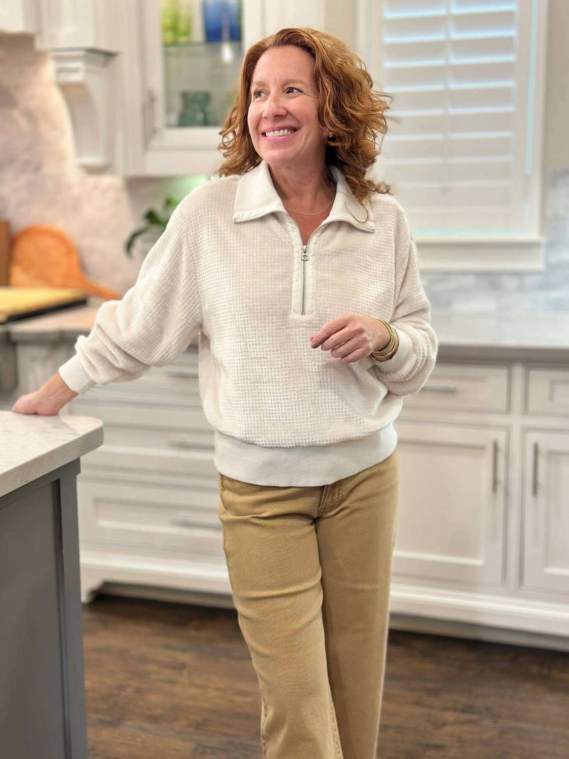 Dylan - Skylar Half Zip Sweatshirt