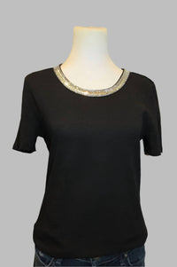 Vocal Apparel - Women's Bling It Studded Neck Top