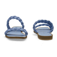 Dolce Vita - Women's Indy Faux Leather Braided Strap Flat Sandal