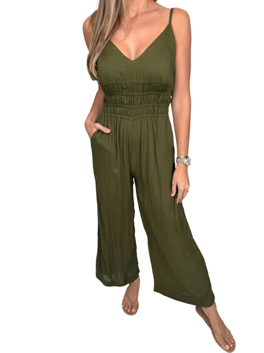 Khush - Opal V Neck Jumpsuit