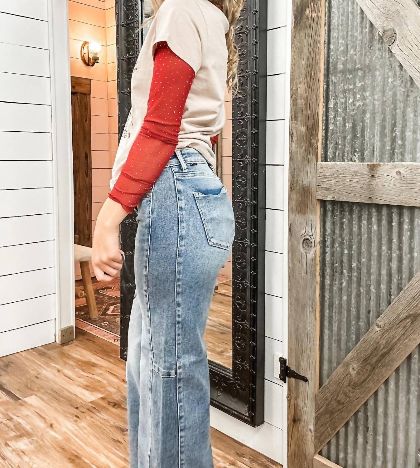 Risen - Darla Wide Leg Jeans
