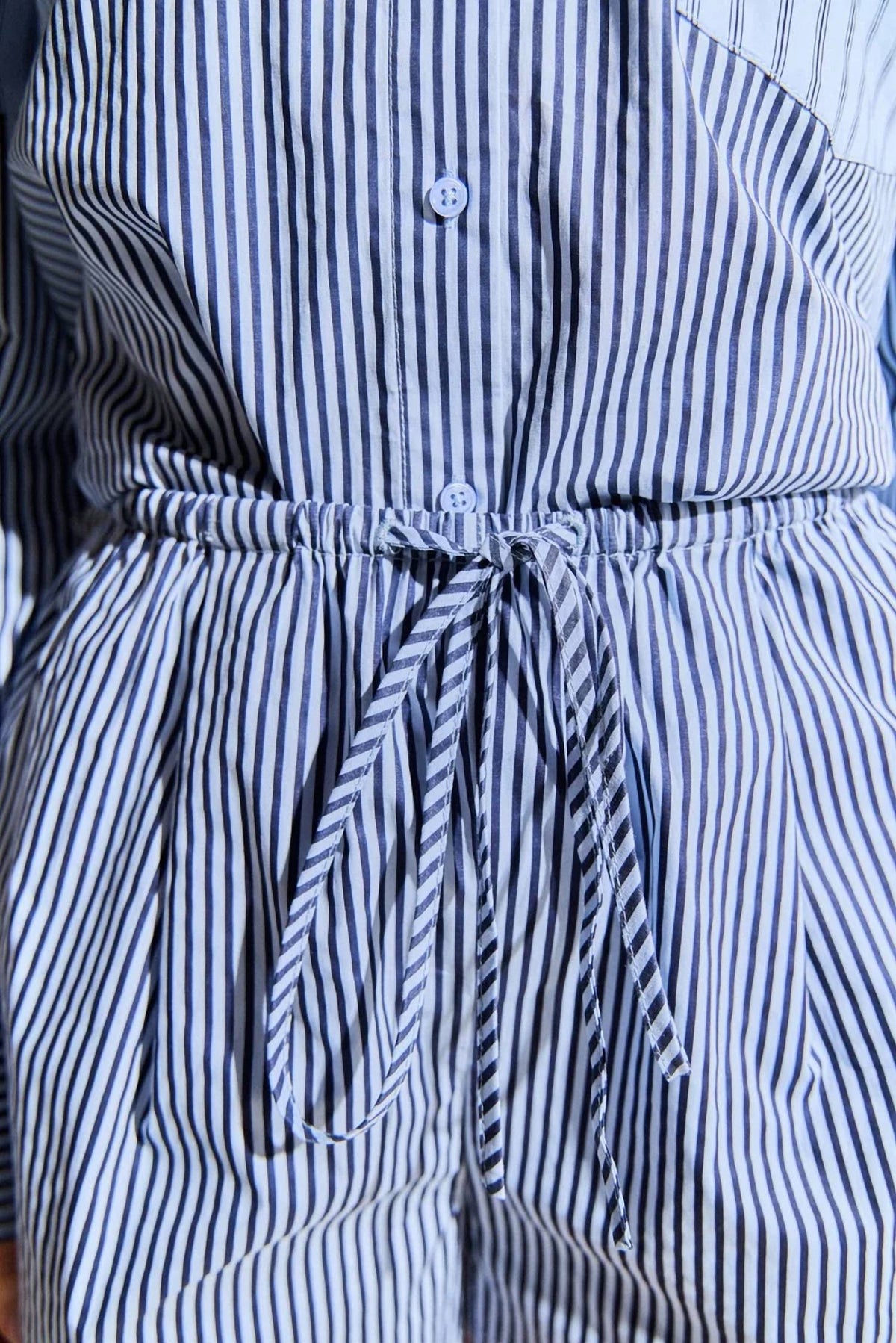 English Factory - Striped Drawstring Short